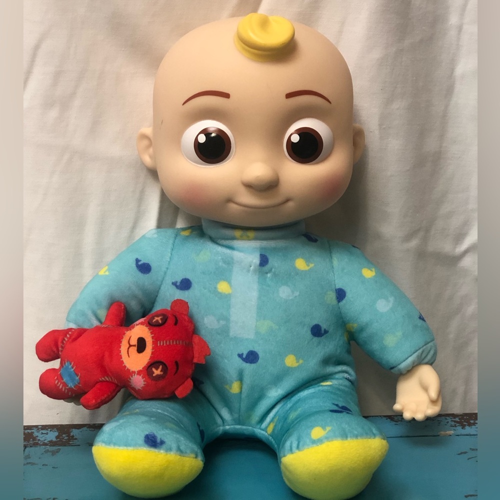 JJ Cocomelon Musical Bedtime 13”Plush